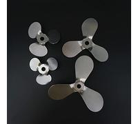 stirring blade， 1pcs lab Stainless Steel DIA40mm to 120mm Three Blade Propeller, Three-Leaf Paddle(8cm8mm push up)