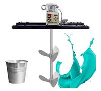 Stirring Capacity Paint Stirring Machine 2100W - IBC Electric Agitator, Variable Speed 200-3000 RPM, Reversible, Extendable Fixed Bracket, Ideal for IBC Tote Mixer Applications(B)