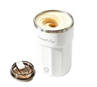 Stirring Cup | Quiet Auto Magnetic Portable | Travel Electric Rotating Mixing Cup | for Milk Hot Chocolate Cocoa Tea Drinks Beverages
