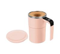 Stirring Mug,380ml Milk Automatic Mixing Drinkware - Magnetic Self Stirring Cup with Lid - for Tea Beverage Cocoa Honey Home Kitchen Bar Birthday Christmas Office
