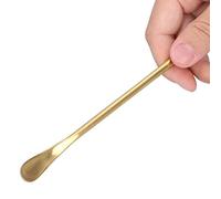 Stirring Spoon, Long Handle Brushed Coffee Spoon with 304 Stainless Steel Cocktail Coffee Ice Spoon Bartender Tools