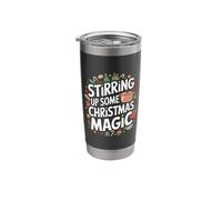 Stirring Up Some Christmas Magic - Xmas Cook Chef Stainless Steel Insulated Tumbler