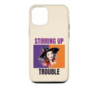 Stirring Up Trouble Vintage Witch Pinup Art Case for iPhone 12/12 Pro
