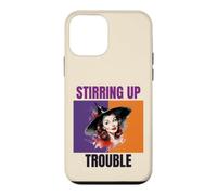 Stirring Up Trouble Vintage Witch Pinup Art Case for iPhone 12 mini