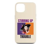 Stirring Up Trouble Vintage Witch Pinup Art Case for iPhone 13