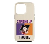 Stirring Up Trouble Vintage Witch Pinup Art Case for iPhone 13 Pro
