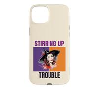 Stirring Up Trouble Vintage Witch Pinup Art Case for iPhone 15 Plus