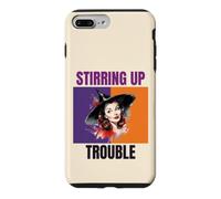 Stirring Up Trouble Vintage Witch Pinup Art Case for iPhone 7 Plus/8 Plus