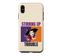 Stirring Up Trouble Vintage Witch Pinup Art Case for iPhone XS Max