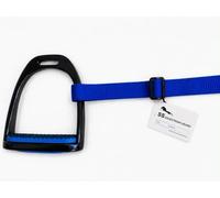 Stirrups to Girth Straps lower leg training aid adjustable | Equestrian (BLUE)