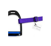 Stirrups to Girth Straps lower leg training aid adjustable | Equestrian (PURPLE)