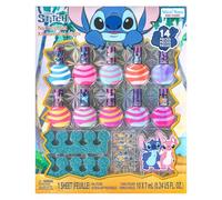Stitch 10 Piece Swirl Nail Polish Set, Water-Based Peelable with Glittery, Shimmery and Opaque Colors, by Townley Girl