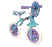 Stitch 2-In-1 Training Toddler Bike - Convertible Training and Balance Bike for 2+ Years Girls and Boys with Removable Pedals and Stabilisers - Adjustable 10 Inches Bikes for Kids - Stitch Toys