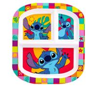 Stitch 3 Section Childrens Divided Breakfast Lunch Dinner Plate