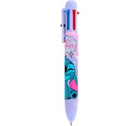 KIDS EUROSWAN Lilo & Stitch 6-in-1 Colour Ink Pen with Multicolour Ballpoint Writing for School, Homework and Art Use