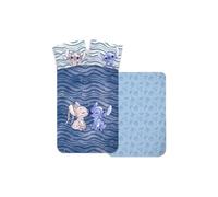 Brandmac Stitch & Angel Baby Bedding Set, Duvet Cover 100 x 135 cm + Pillowcase 40 x 60 cm, Reversible