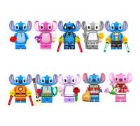 Stitch and Angie Cartoon Disney Toy Story Mini Figures Fit Lego
