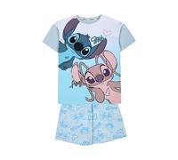 Stitch & Angel Girls Pyjamas BCI Cotton - Super Comfy Blue Night Time Set Ages 7-12 Years (V6_0062, UK, Age, 11 Years, 12 Years, Regular)