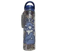 Stitch & Angel Glitter Filled Water Bottle 550ML Drinking Bottle Primark