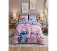 Stitch Angel Love Stars Double Duvet Cover 240x220 + 2 Pillowcases 65x65
