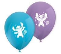 Stitch & Angel Printed Balloons Pack of 8