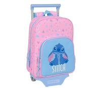 STITCH BRIGHT - Children's Backpack with Trolley Safta 705, Ideal for Children of Different Ages, Comfortable and Versatile, Quality and Resistance, 26 x 11 x 34 cm