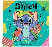 Stitch Calendar 2026 Lilo & Stitch Wall Calendar with FREE Organisational Stickers