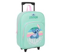 STITCH - Children's Backpack with Compact Trolley, Ideal for Children of Different Ages, Comfortable and Versatile, Quality and Resistance, 33 x 43 x 15 cm
