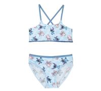 Stitch Children's Bikini - Blue - Size 6 Years - Girl's Swimsuit - 85% Polyester and 15% Spandex - 210 GSM - Original Product Designed in Spain