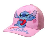 Stitch Children's Love Stitch Cap - Exclusive and Fun Disney Design in Pink, pink, M
