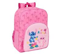 STITCH CHILL - Children's School Backpack, Adaptable to Trolley, Ideal for School Ages, Comfortable and Versatile, Quality and Resistance, 32 x 12 x 38 cm, mint/pink, M, Casual