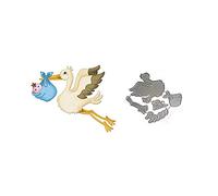 Stitch Crane Catch Baby Cutting Dies,DIY Scrapbooking Artist Metal Cutting Dies New 2019 Craft Dies Christmas Dies Scrapbooking for DIY Alubm Photo Card Decorations