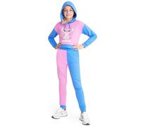 Disney Stitch Girls Tracksuit 2 Piece Cropped Hoodie or Sweatshirt and Joggers Girls Teenagers 4-15 Years Stitch Gifts (Pink/Blue, 13-14 Years)