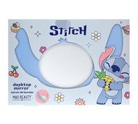 Stitch Desktop Miror Vanity Handheld Makeup Mirror for Desk, Travel Makeup Mirror with Detachable Standing Base and Ohana Figural Shaped Design