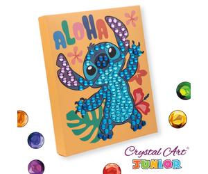 Stitch Disney Crystal Art Junior Craft Buddy DIY Gem Collectible Diamond Kit