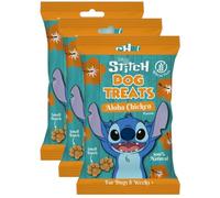 Stitch Dog Treats 100g x Pack of 3 - Chicken - Treats Are Made From 100% Natural Ingredients and Are Wheat Free, Making Them the Ideal Doggy Snack for Pooches Over 8 Weeks Old