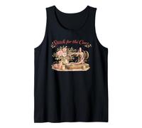 Stitch for the Cure Pink Ribbon Breast Cancer Shirt Tank Top