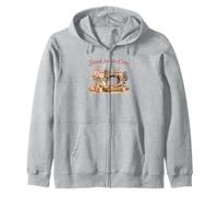Stitch for the Cure Pink Ribbon Breast Cancer Shirt Zip Hoodie