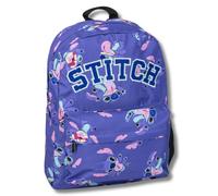 Stitch Free Time Print Backpack in Blue | Size: 2-8 Years Stitch Blue 2-8 Years