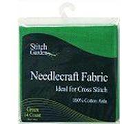 Stitch Garden A14/107 | Green 14 Count Aida Cloth | 30 x 45cm | Cross Stitch