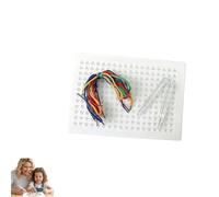 Stitch Grid for Kids,Threading Board for Kids,Stitch Board Game with Pen and Colored Rope,DIY Children's String Weaving Drawing B-oard,Enhance Fine Motor Skills with EveryStitch,Xmas Cross StitchKits