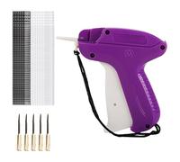 Stitch Gun, Instant Stitch Tool for Quick Clothing Fix, Micro Stitch Gun for Clothes, Includes 5 Replacement head, 500 White & 500 Black Fasteners, Ideal for Home Repairs & Gift Wrapping