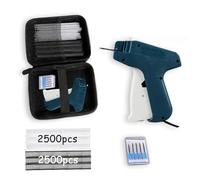 Stitch Gun, Micro Stitch Gun for Clothes, Quick Stitch Gun for Clothes with 5000 Fasteners, Stitchy Quick Clothing Fixer, Tag Gun for Sewing, Quilting, Hemming, Includes Hard Case, 15 * 11.5 * 4.5cm
