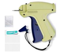 Stitch Gun, Quick Clothes Tagging Gun, Stitch Gun for Clothes, Micro Stitch Gun for Clothes, Quick Clothing Fixer with 5 Needles and 1500 Black 5mm Micro Fasteners