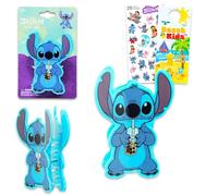 Stitch Hair Claw Clip Set - Accessories Bundle with Stitch Claw Clip for Girls Plus Stickers, More | Disney Hair Accessories for Women, Girls, Kids