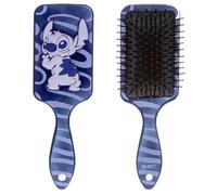 Stitch Hairbrush Detangle Disney Character | MAD Beauty | Paddle Cushion Brush, 3D Design, Fun Cute Haircare Gift for Women, Girl - Blue