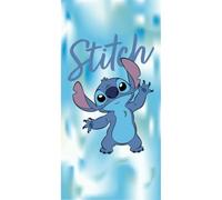 STITCH Hands Up - Disney Lilo and Stitch Bath Towel Beach Bath Towel - 100% Cotton - Size 70 x 140 cm - Multi-Coloured