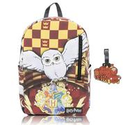 Stitch, Hello Kitty, SpongeBob or Miles Morales Backpack for Teens with Rubber Luggage Tag, Harry Potter, Daypack Backpacks