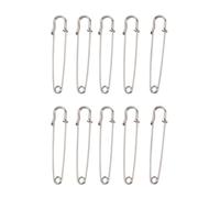 Stitch Holders, 12 Pcs Large Safety Pins, Strong Blanket Pins, Heavy Duty, 10 cm