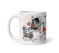 Stitch Horror Characters Halloween Coffee Mug 11 oz